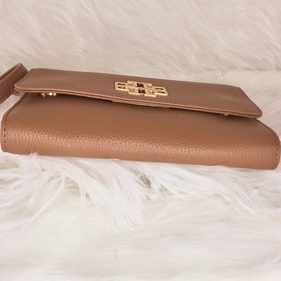 👜New Tory Burch 👜Bark Rolled Gold Britten Chain - Picture 5 of 6